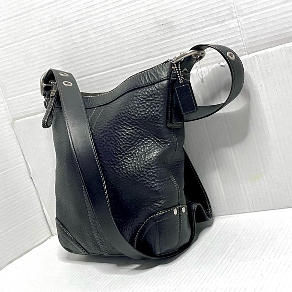 Coach Pebbled Leather Crossbody Bag - Picture 7 of 16